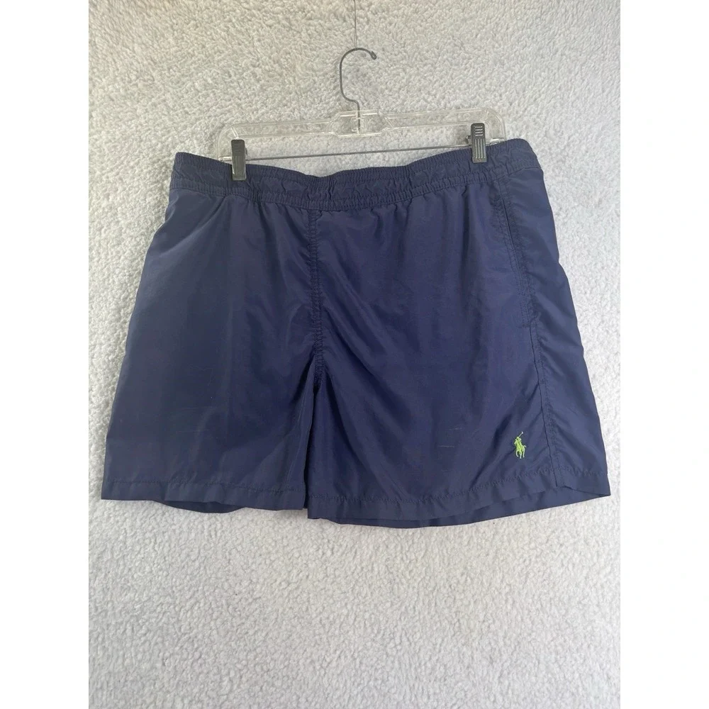 Polo Ralph Lauren Men's Classic Blue Swim Trunks Shorts Size‎ Medium
